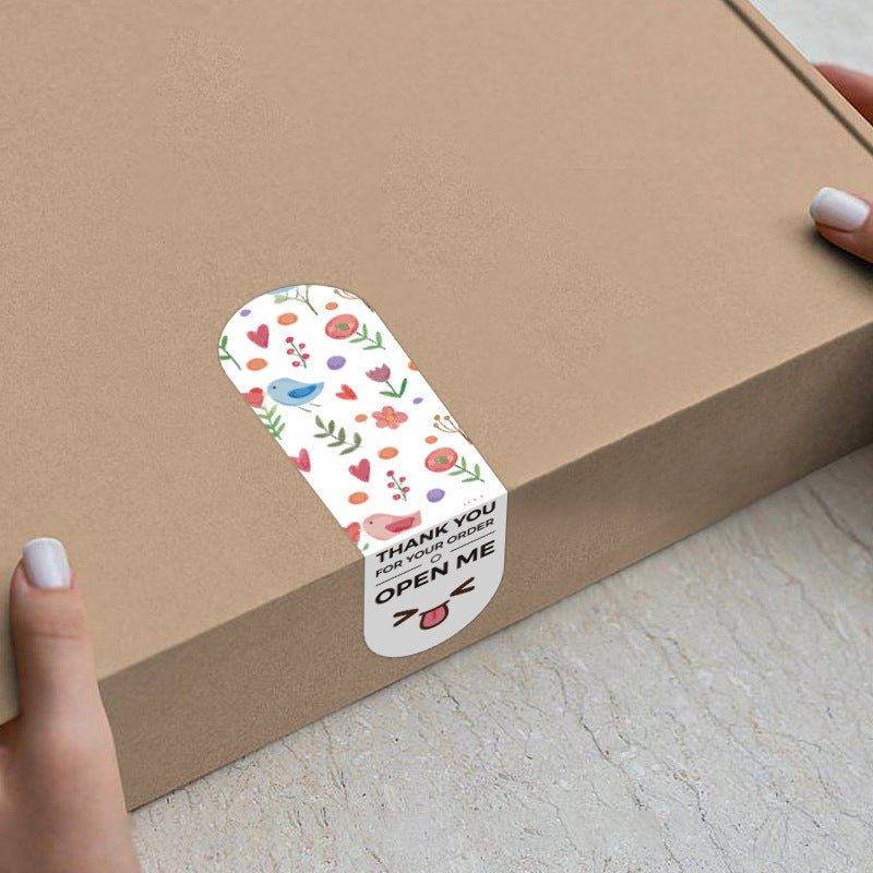 300Pcs Thank You for Your Order Stickers for Small Business Packaging