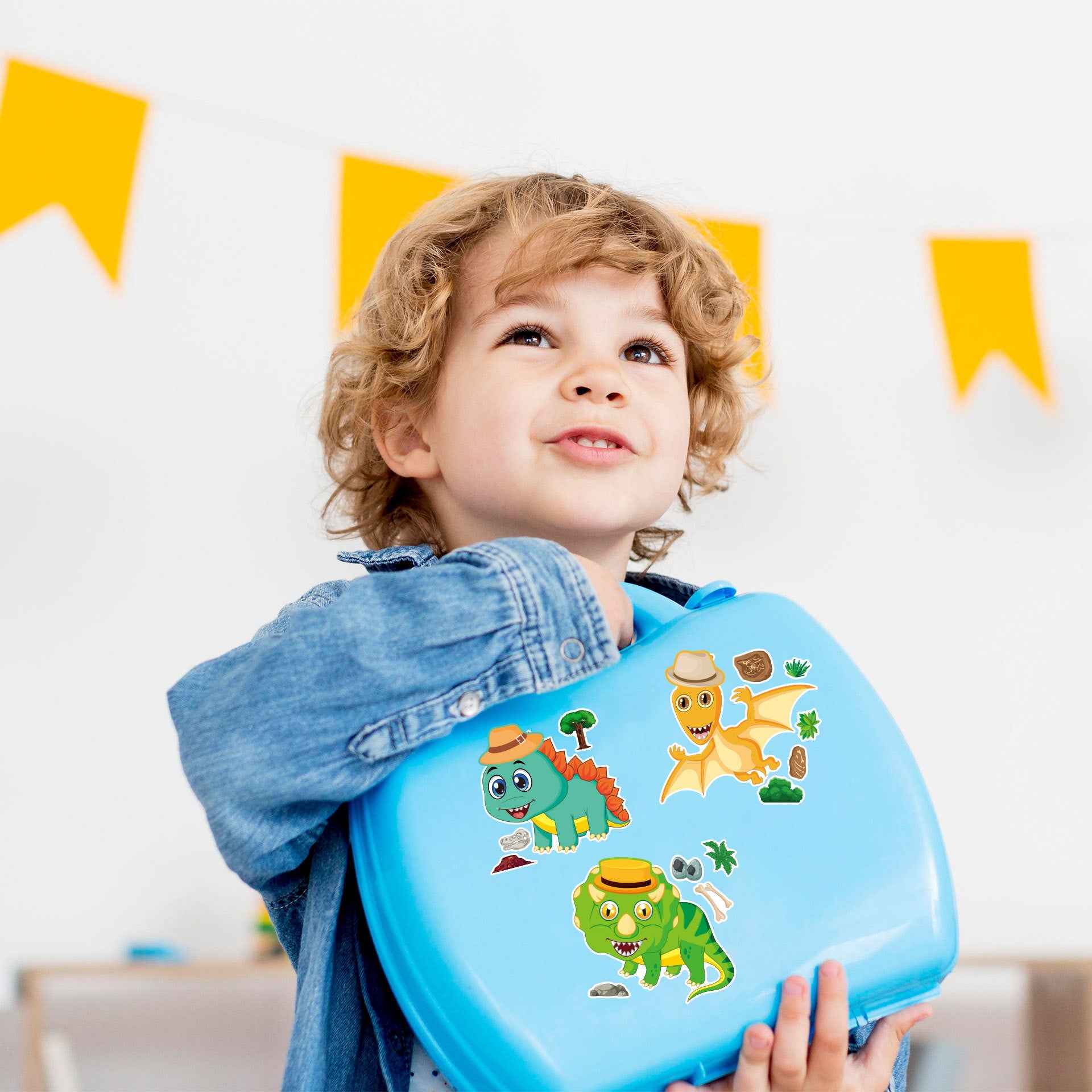 Make a Face Tyrannosaurus Rex Stickers for Kids 32 Sheets