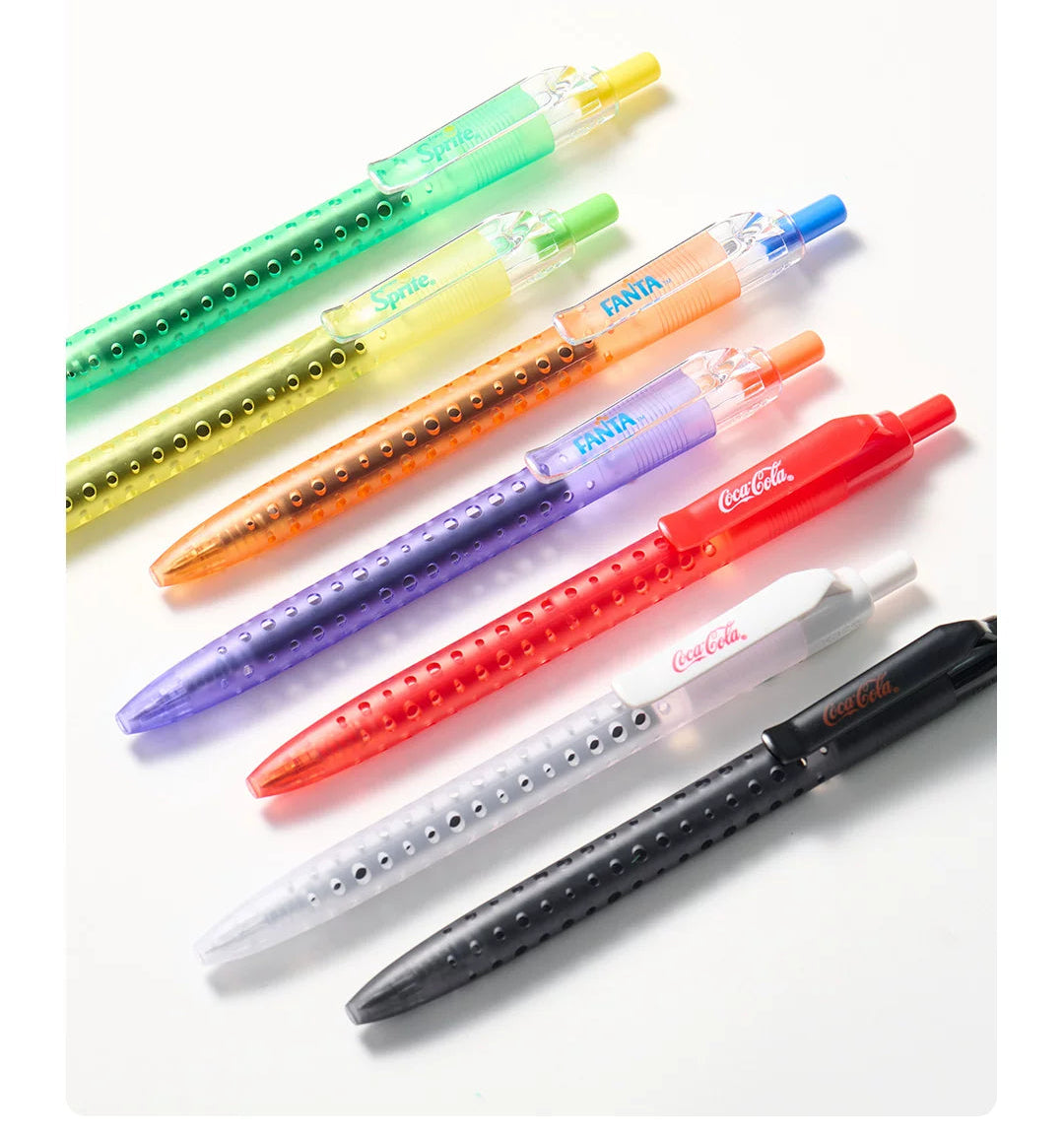 KACO TECFLOW x Coca-Cola Limited Edition Click Gel Pen Set 7 Pack