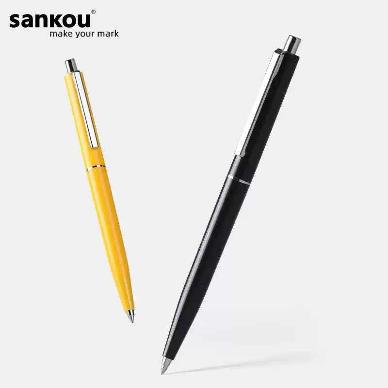SANKOU ZX13 Retractable Gel Pen Set – 6 Colors, 0.5mm Black Ink