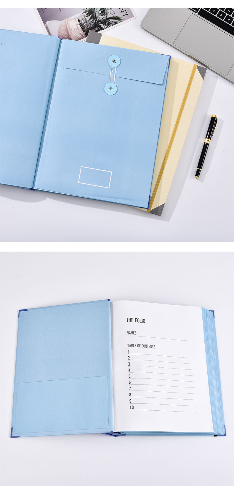 In Case Go Missing Binder Viral TikTok Folio - TTpen