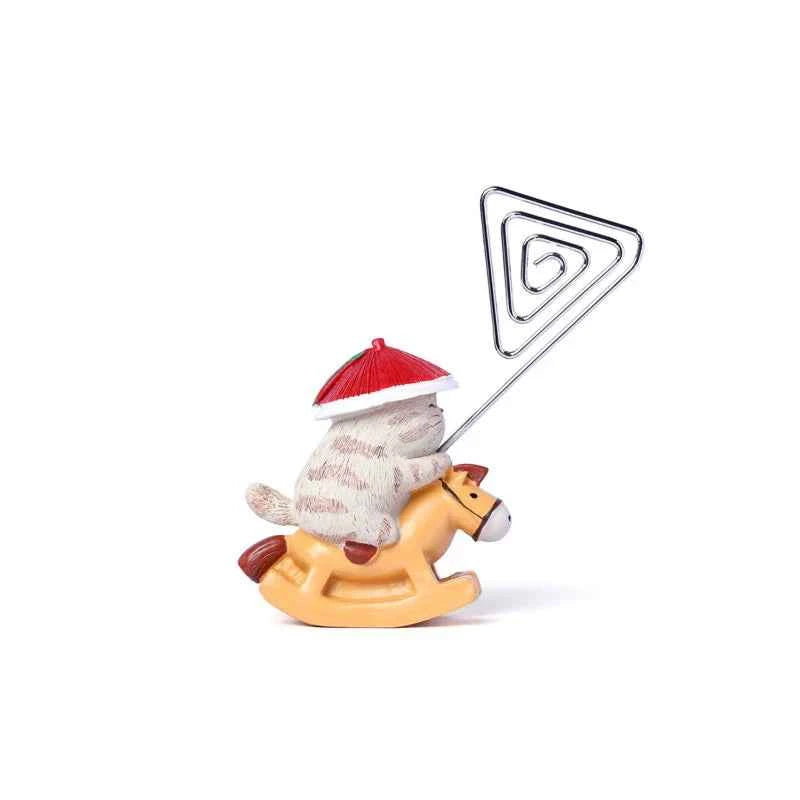 Forbidden City Cat Series Mini Figurine Memo Clip