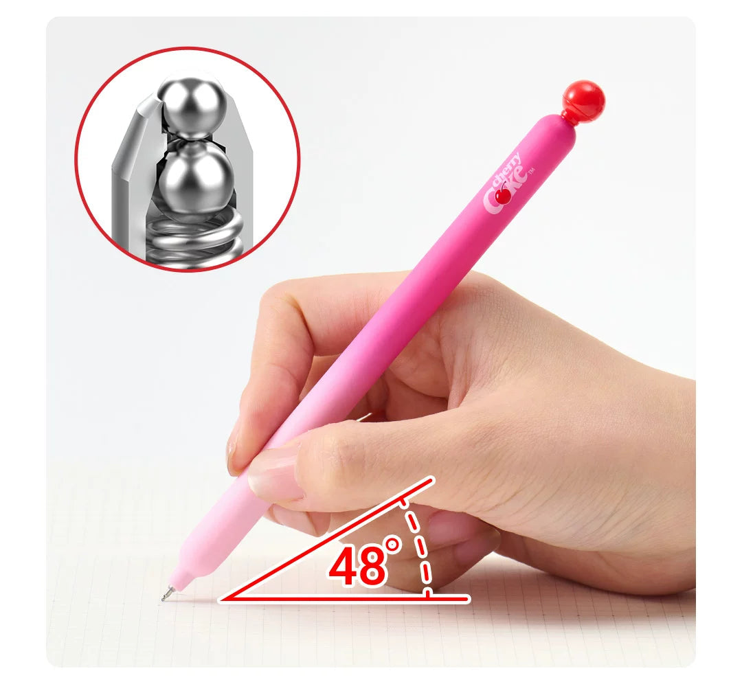 KACO Cherry Coke Gel Pen Highlighter Set 4-Piece Set