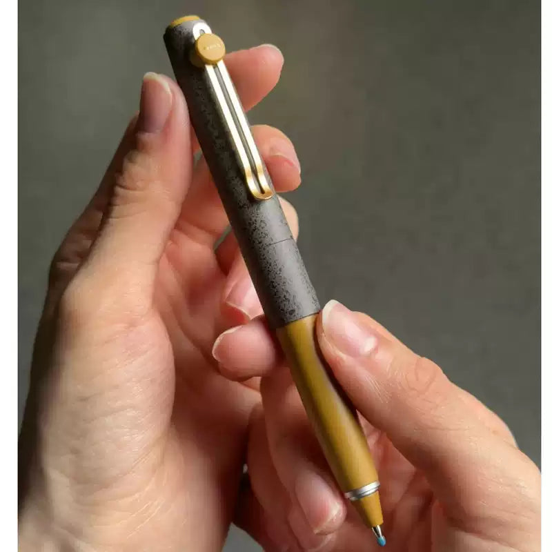 uniball ZENTO Signature Model Roller Ball Pen Limited Stone Brass 0.5mm