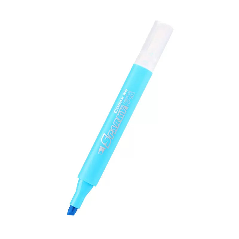 Comix K9036 Highlighters,1-5mm Chisel Tip,6 Colors