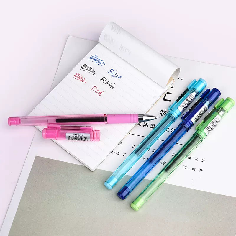Pentel Energel BLN75 Intrekbare Gel Ink Rollerball Pen - 0.5mm - Blauw - Pack van 3 Pentel Energel BLN75 Intrekbare Gel Ink Rollerball Pen - 0.5mm - Blauw - Pack van 3