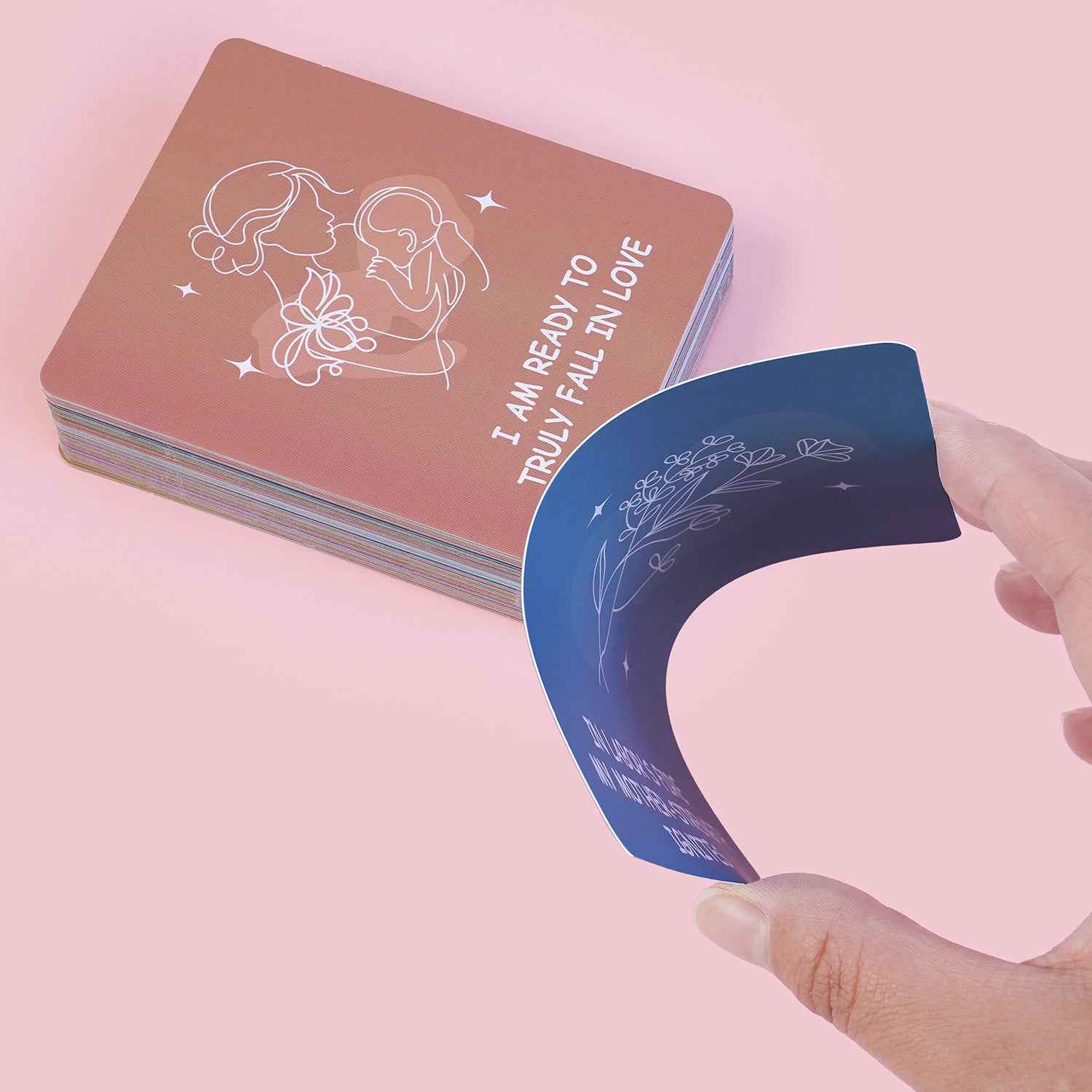 50 Positive Pregnancy Affirmation Cards for New Moms