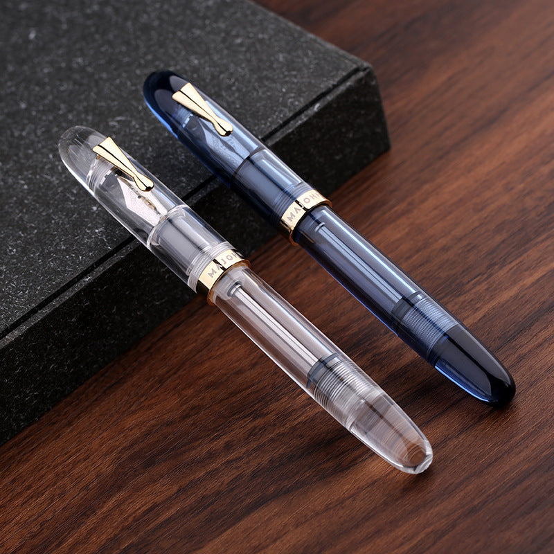 Majohn C4 Eyedropper Fountain Pen Transparent Acrylic with Box