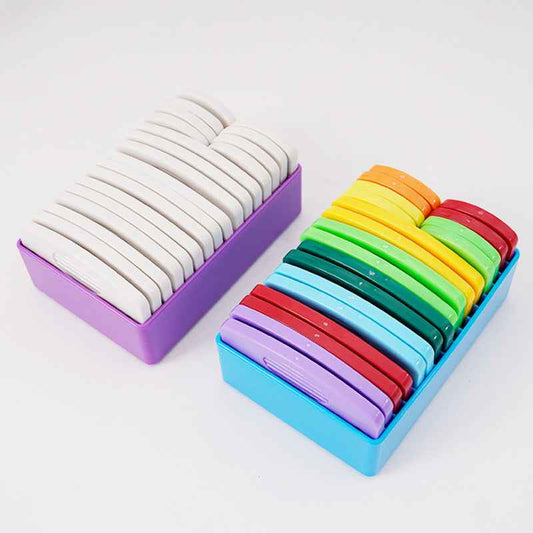 20Pcs Knit Blocking Pins Blockers Combs Kits