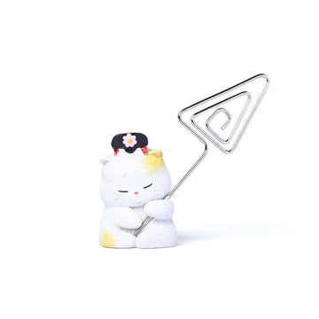 Forbidden City Cat Series Mini Figurine Memo Clip