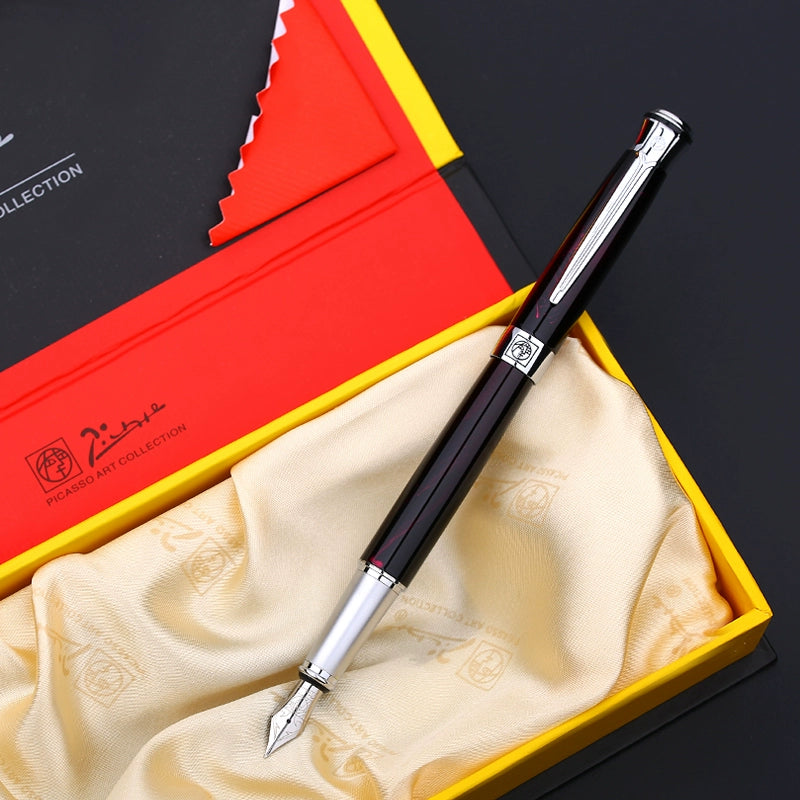 Pimo 903 Fountain Pen Fine Nib Sweden Flower King