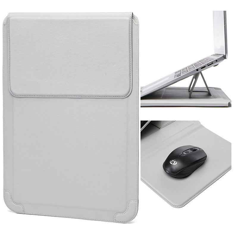 PU Leather Sleeve Case with Stand MacBook Air 13 14 inch