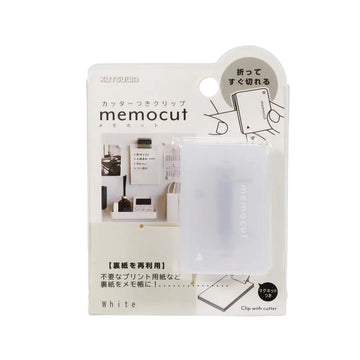 KUTSUWA Memocut klip | Přenosný skládací řezač papíru