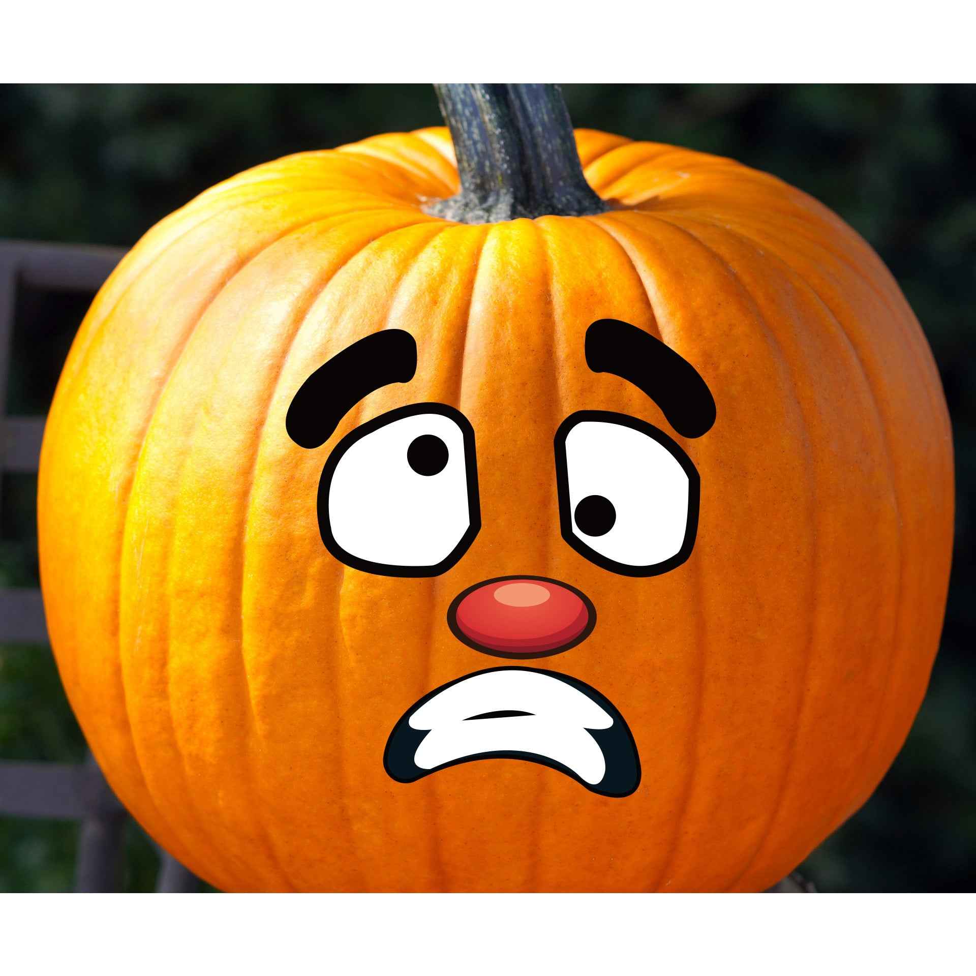 Make a Face Halloween Pumpkin Emoji Stickers for Kids 12 Sheets
