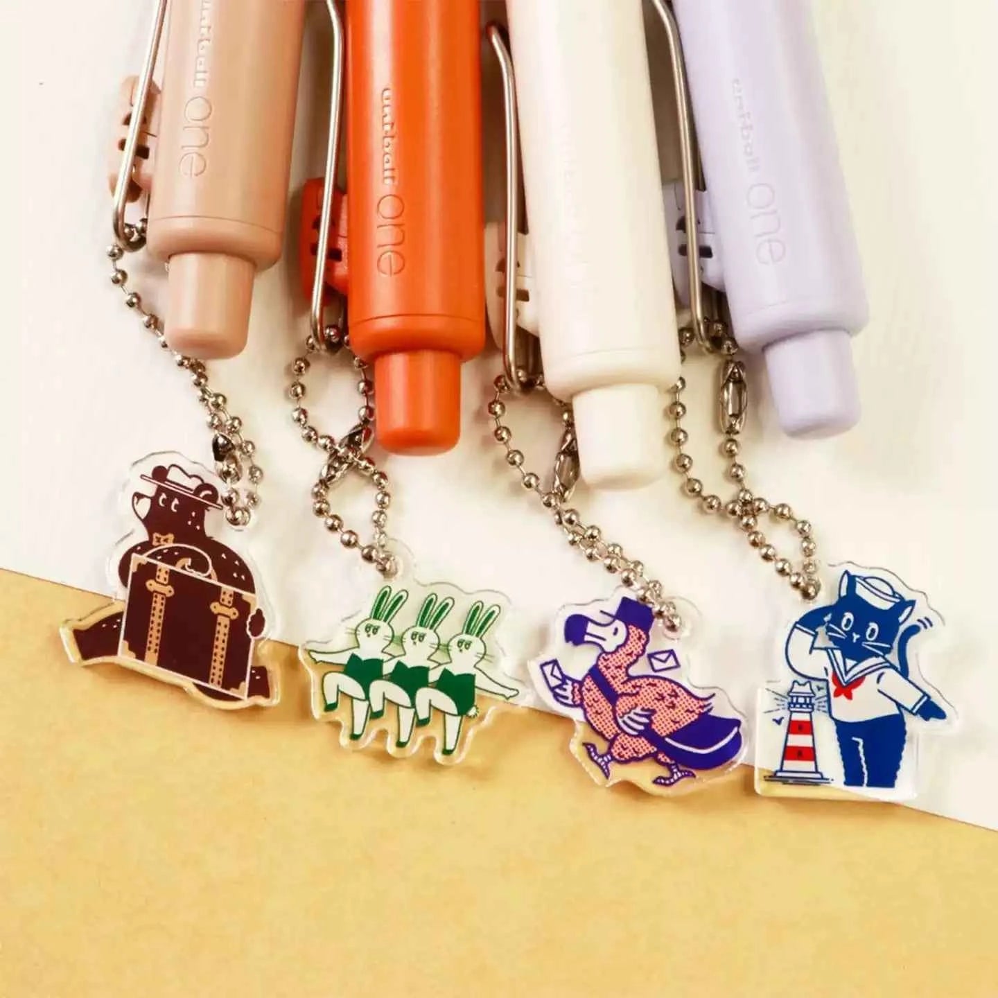 Sanby x ob1toy Uniball One P Gel Pen 0.38/0.5mm