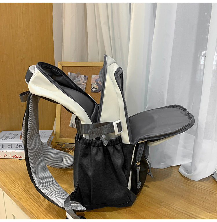 Korean Cat Series Student Backpack | Cute Lightweight School Bag for Girls