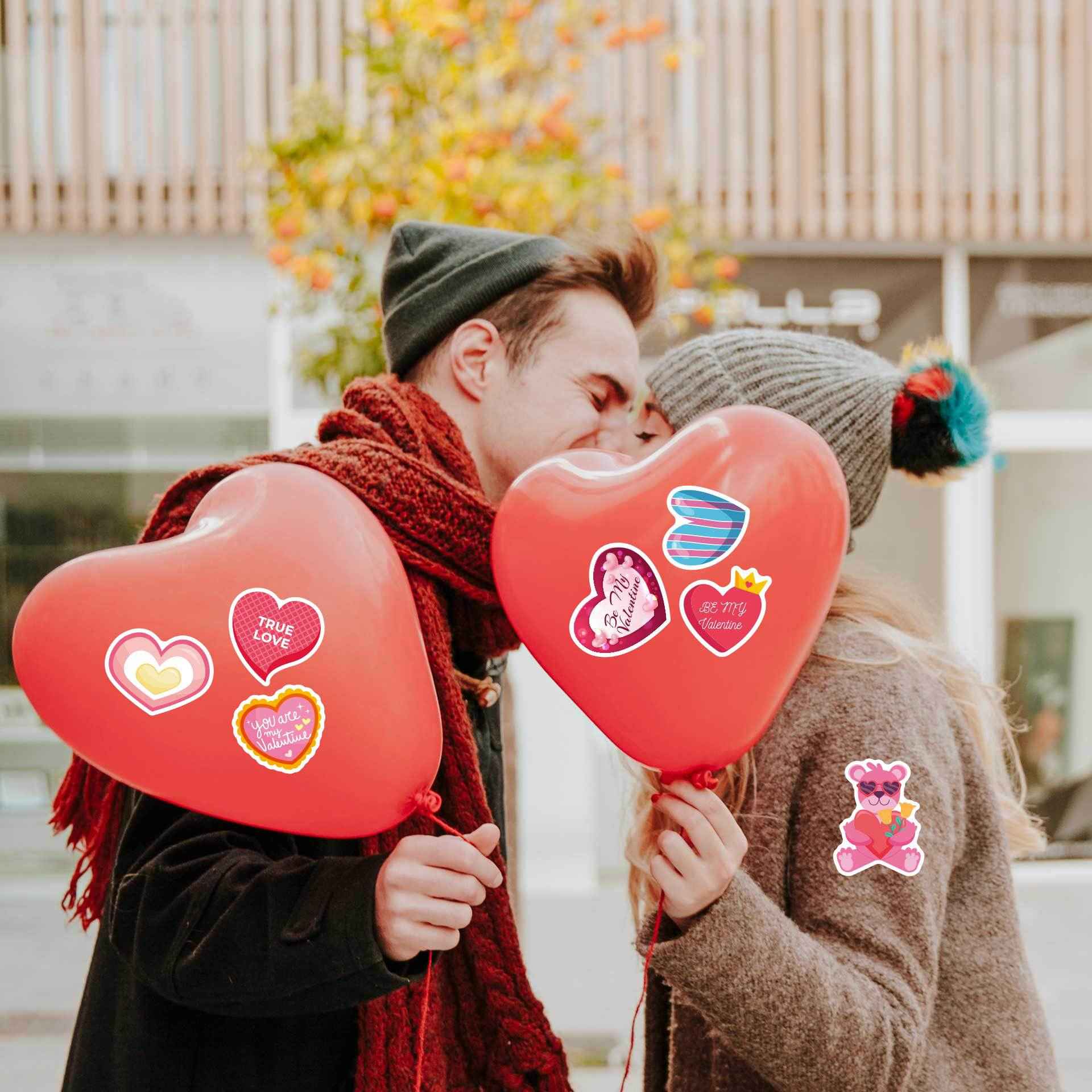 Make a Face Love Heart DIY Stickers for Kids 24 Sheets