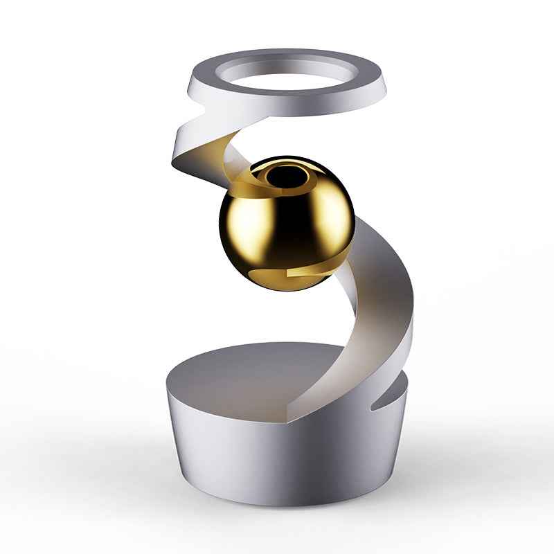 Gravity Defying Kinetic Desk Toy - Adult Fidget Toys Silver
