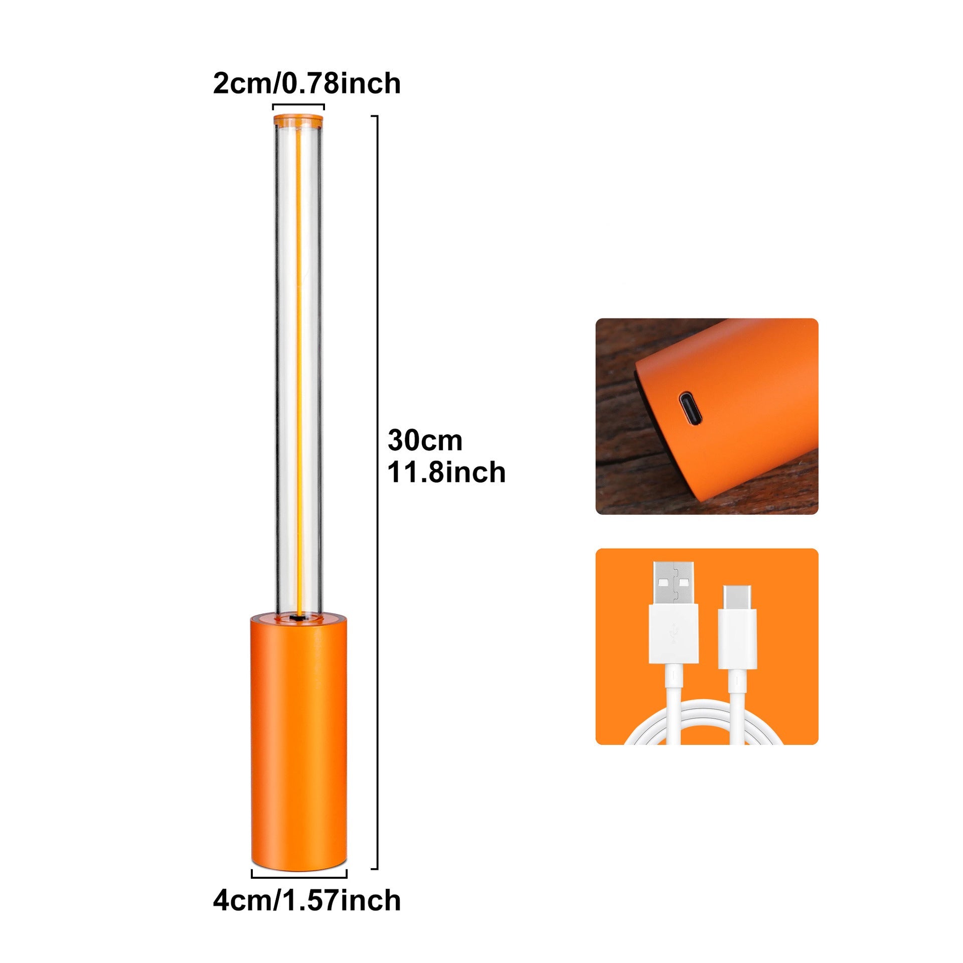 Rechargeable LED Stick Table Lamp Atmosphere Light for Hotel, Restaurant & Bar