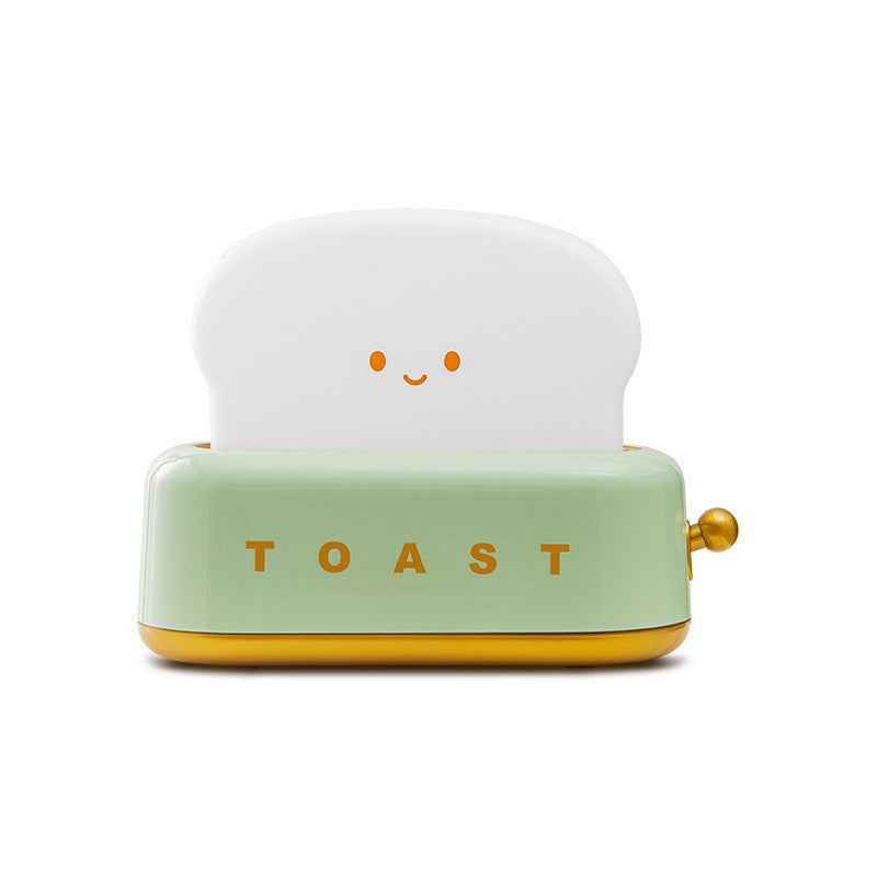 Desk Decor Toaster Lamp Rechargeable Night Light