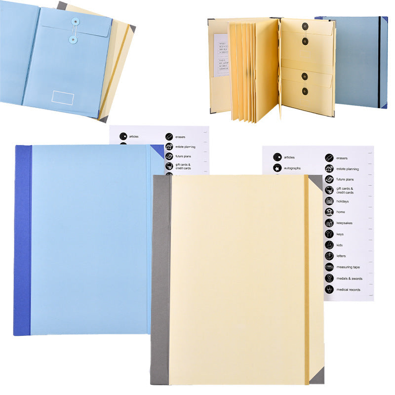 In Case Go Missing Binder Viral TikTok Folio - TTpen
