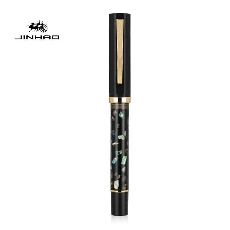 Jinhao 58 Fountain Pen, Iridium Nib with Shell Carving