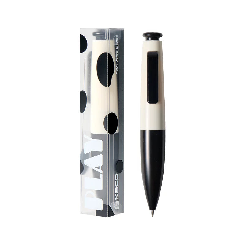 KACO PLAY Retro Mini Click Gel Pen Pocket-Sized 3-Pack