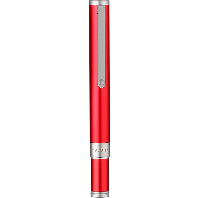 Majohn N1 Mini Fountain Pen Fine Nib,Aluminum Pocket Short Travel Pen