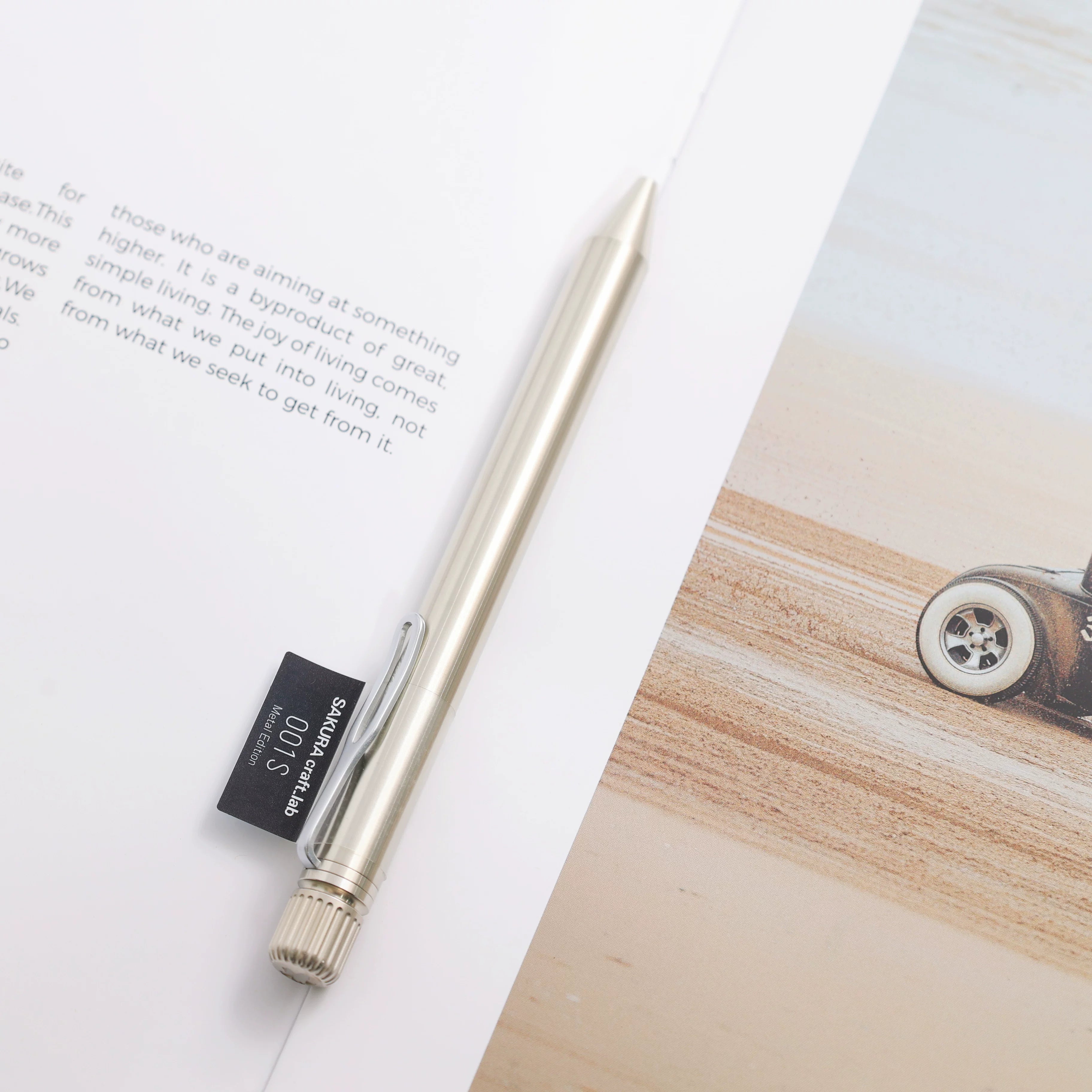 Sakura Craft Lab 001S Metal Edition 0.5mm Gel Pen