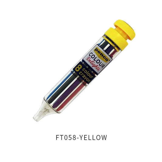 Penco 8 Colour Crayon FT-058