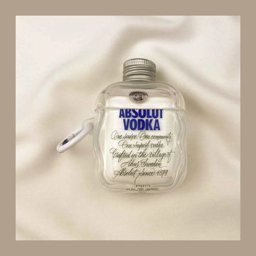 3D Vodka Bottle AirPods Case