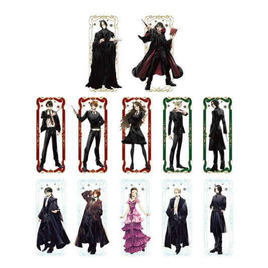 Harry Potter Metal Etched Bookmark Set