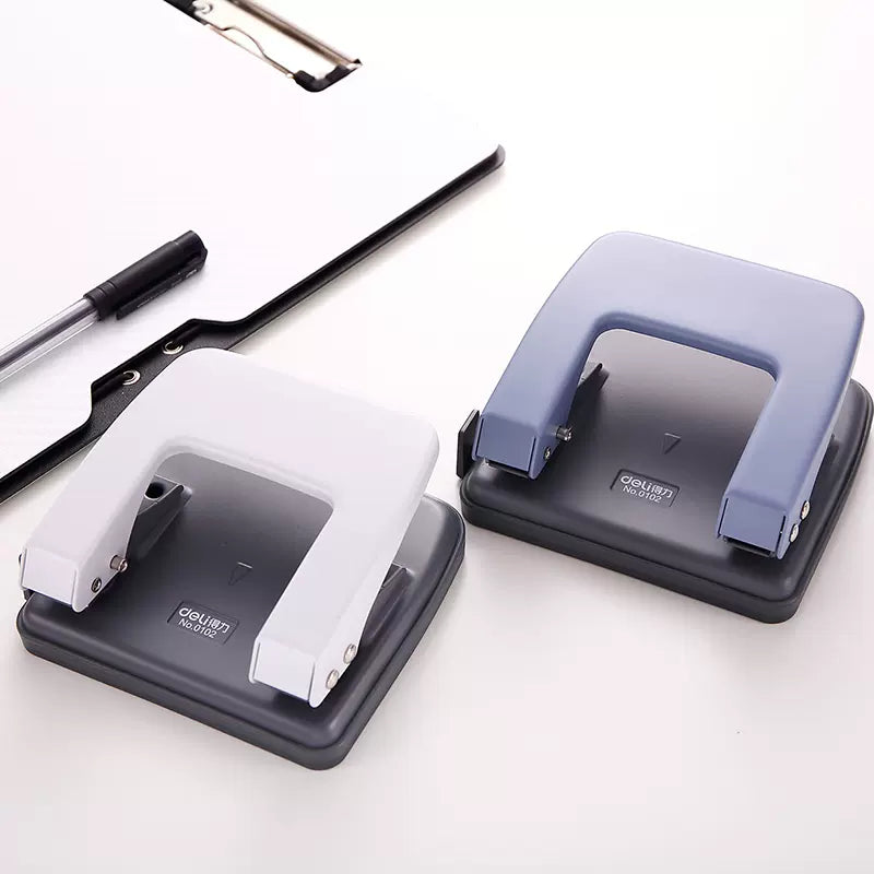 Deli 2 Hole Punch for 20 Sheets Paper