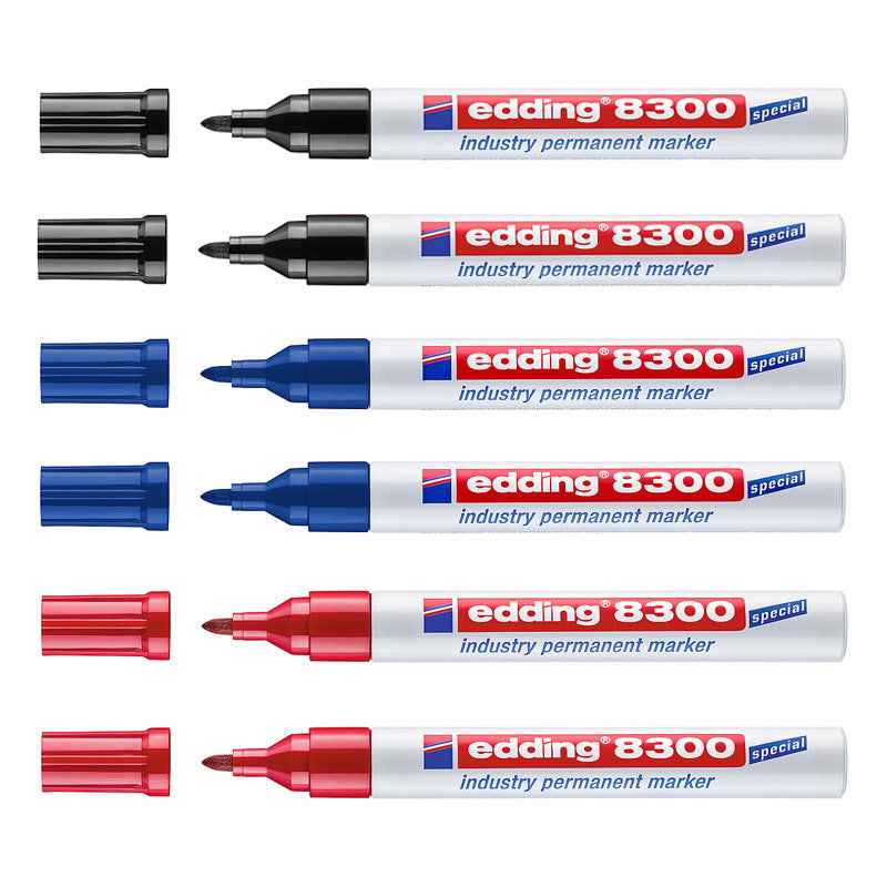 edding 8300 industry permanent marker 2 Pack