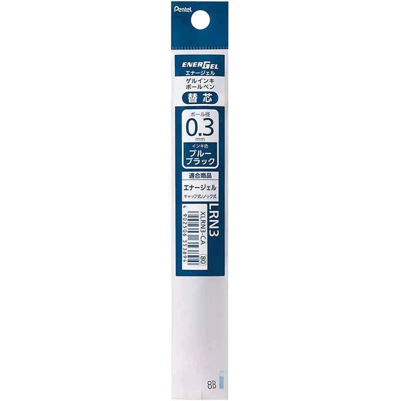 Pentel EnerGel LRN3 Needle-Point Gel Pen Refill - 0.3mm - 5 Pack