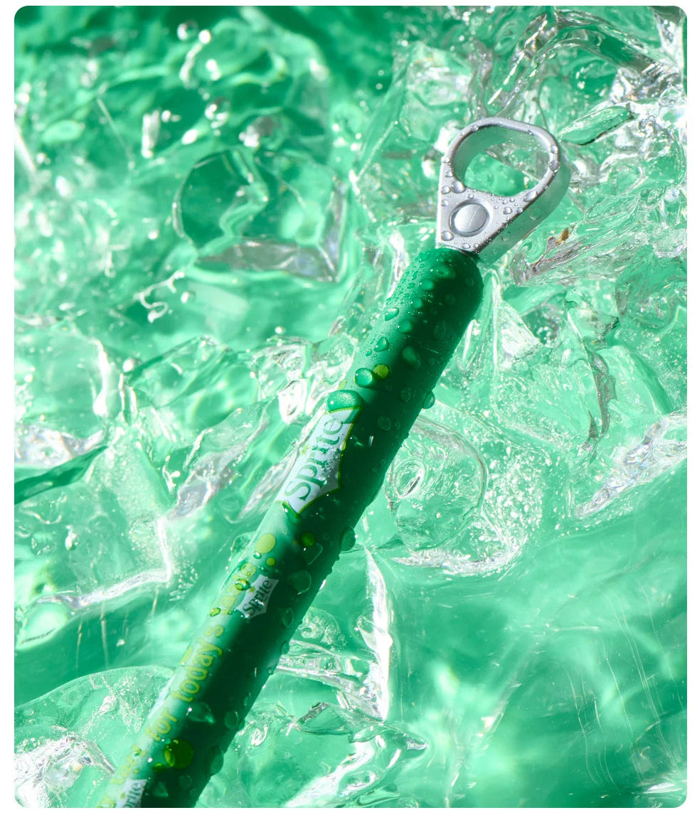 KACO x Sprite Limited Edition Side-Click Gel Pen Black Ink 0.5mm 3-Pack