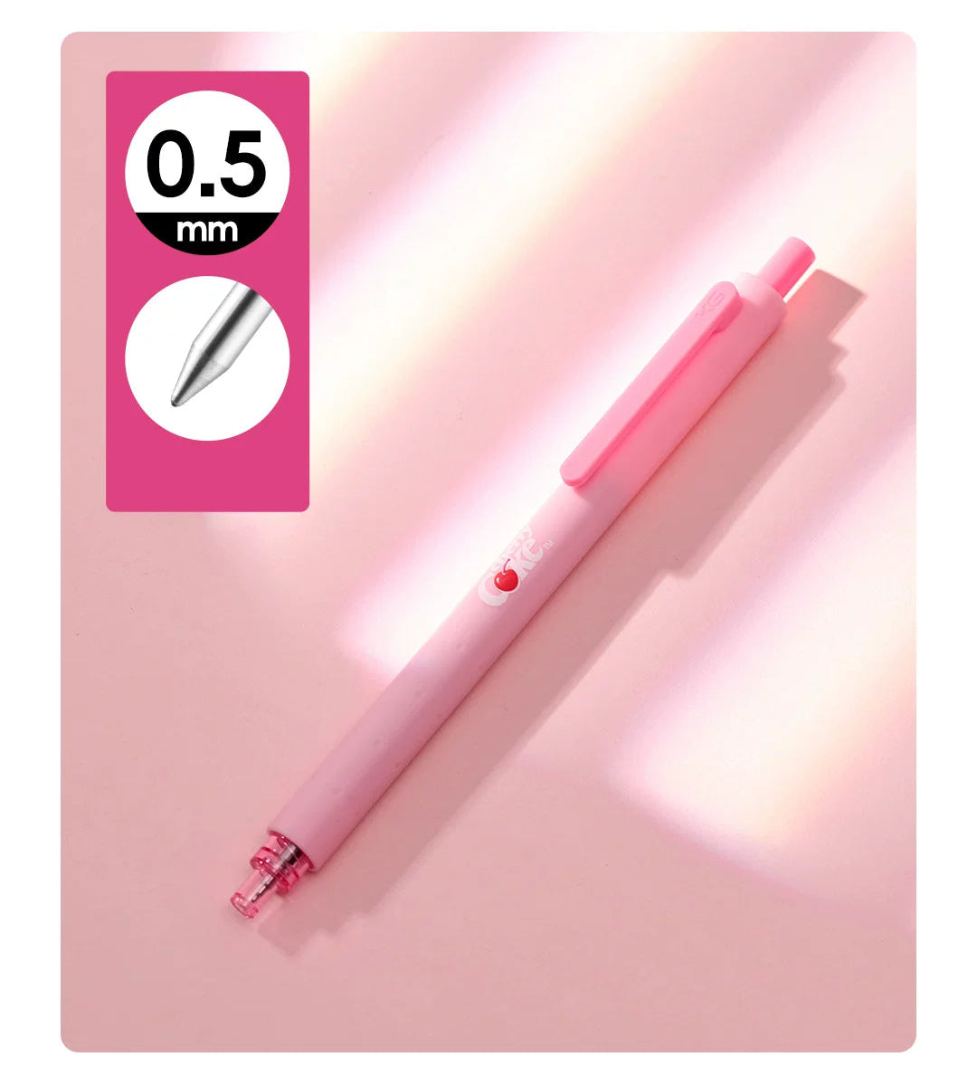 KACO Cherry Coke Gel Pen Highlighter Set 4-Piece Set