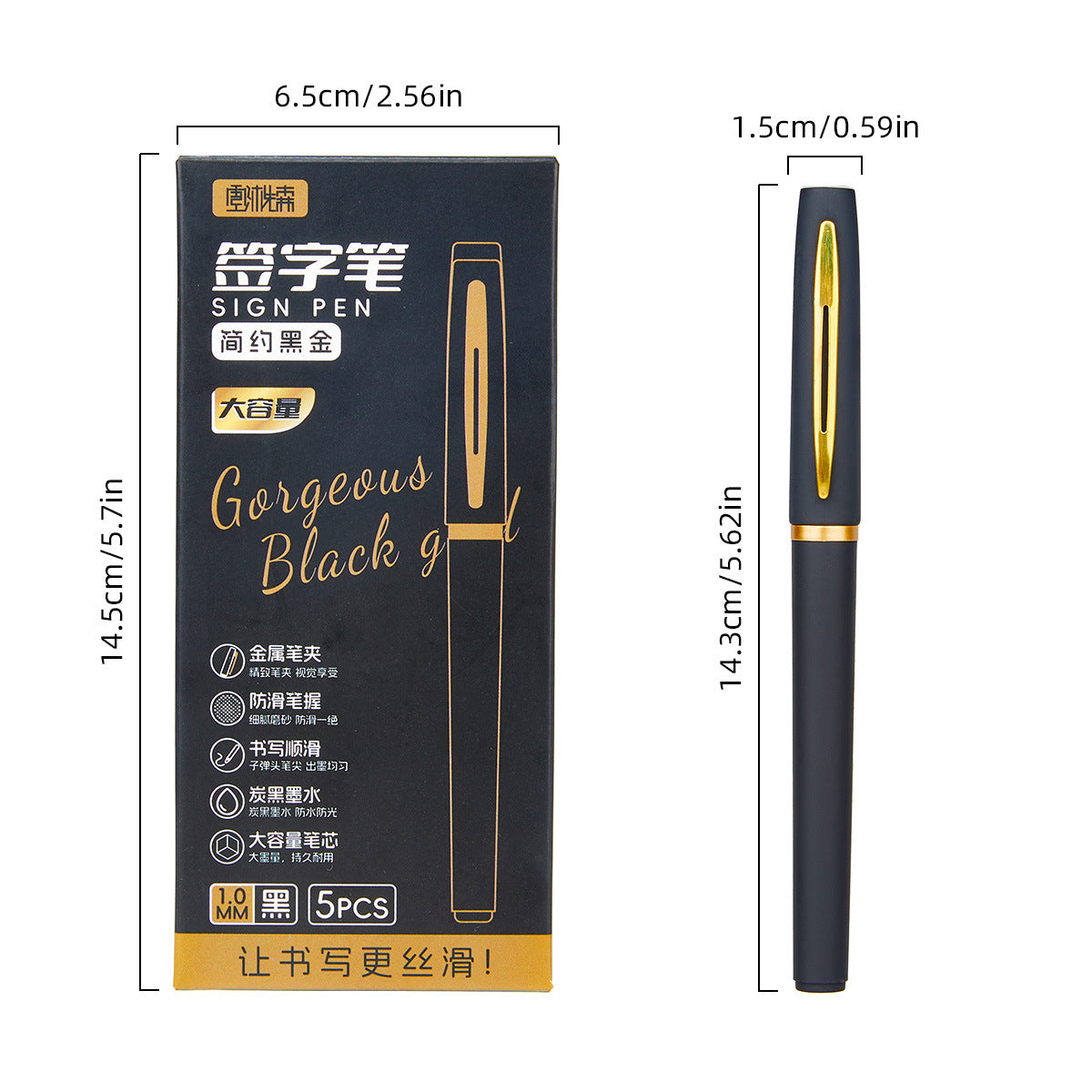 Lot De 10 Stylos à Bille En Forme D'Os – Encre Noire 0.7mm, Cadeau Original Pour Médecins & Étudiants