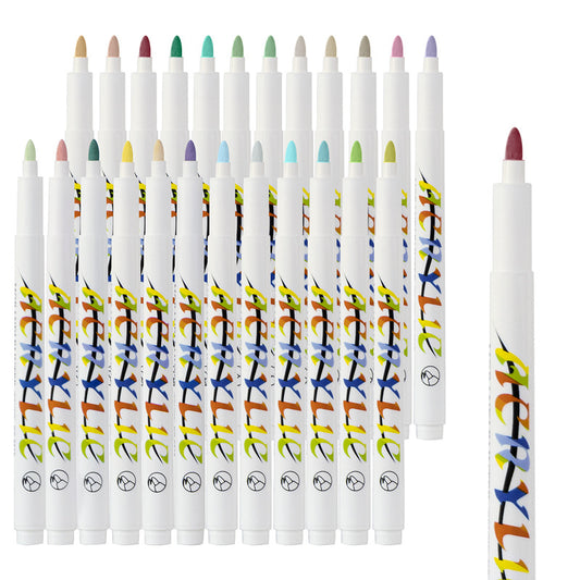 Moraandi 12/24 Acrylic Paint Marker Pens 2mm Medium Tip