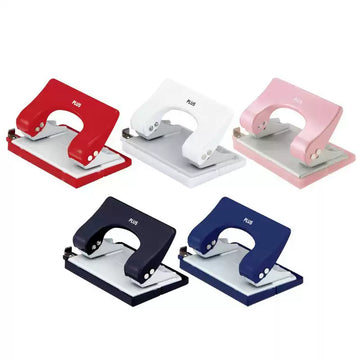 PLUS 2-Hole Paper Punch | Japan | Effortless Punching | 16 Sheets Capacity