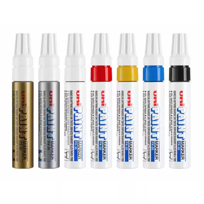 Uni-Paint Olovni Marker za Boju na Bazi Ulja PX-30 7 Boja