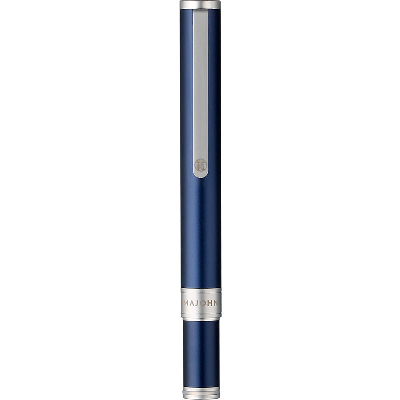 Majohn N1 Mini Fountain Pen Fine Nib,Aluminum Pocket Short Travel Pen
