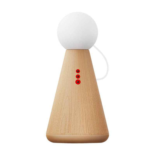 Magnetic Doll Lamp Rechargeable Wooden Base Night Light