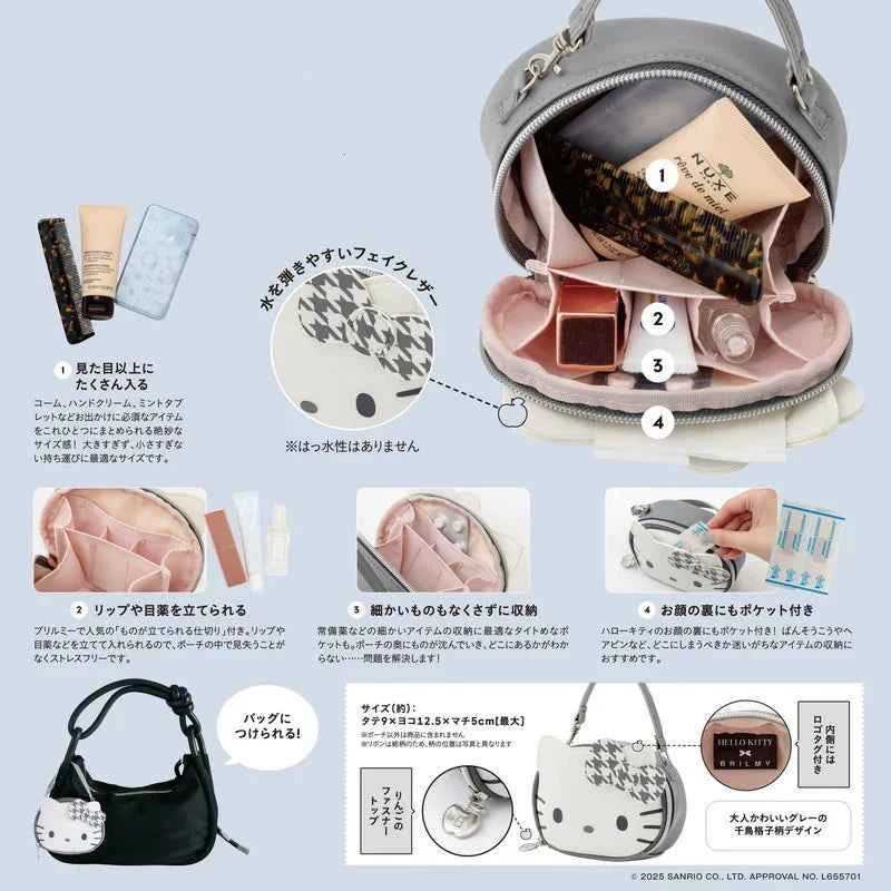 Hello Kitty PU Leather MINI Coin Purse Crossbody Pouch