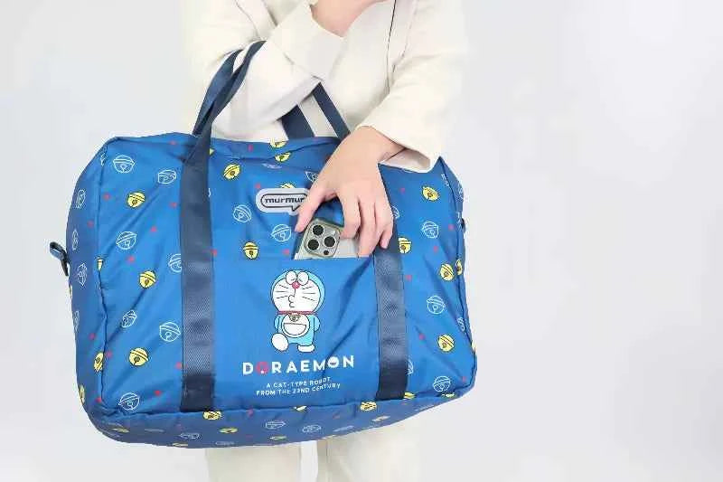 Japanese Cartoon Doraemon Foldable Travel Bag