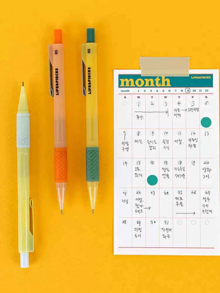 Livework Retro Life & Pieces Mechanical Pencil 0.5mm