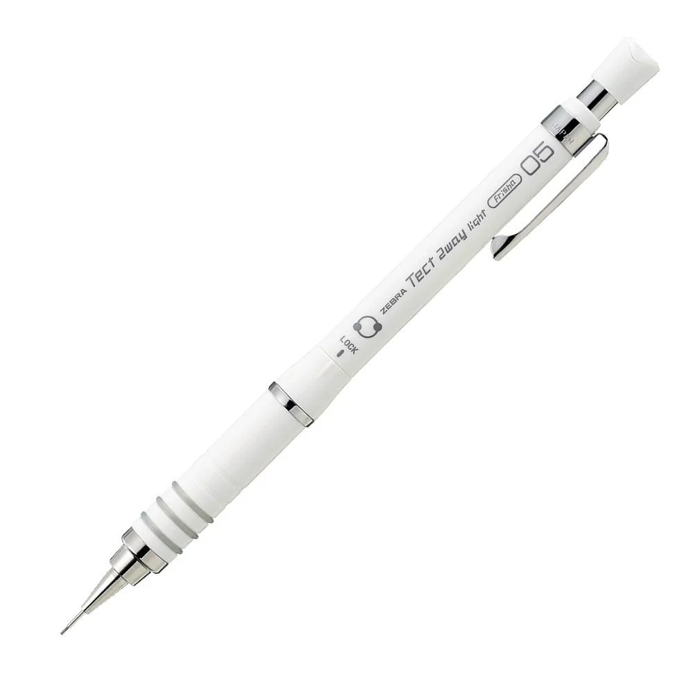 ZebraLight クールホワイト Zebra Mechanical Pencil Tect 2 Way Light, 0.5mm
