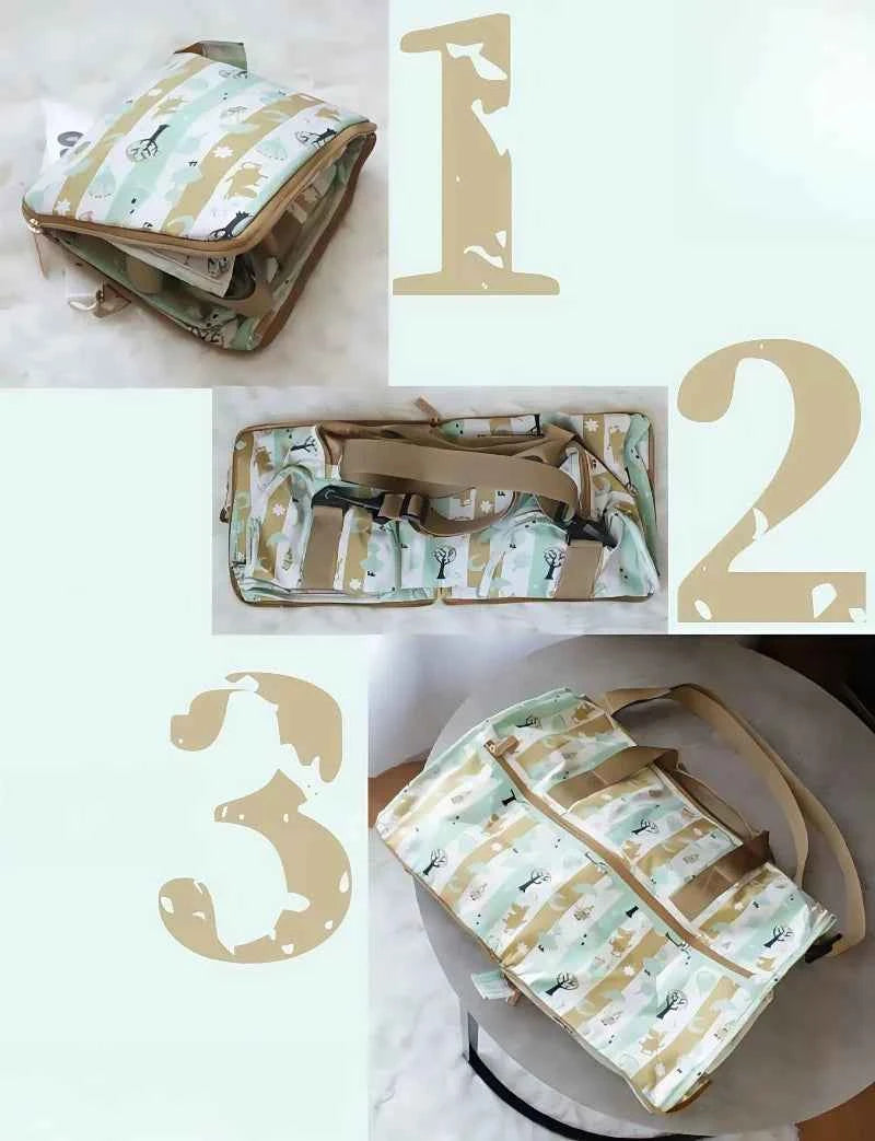 Moomin Japanese Kawaii Foldable Travel Duffel Bag