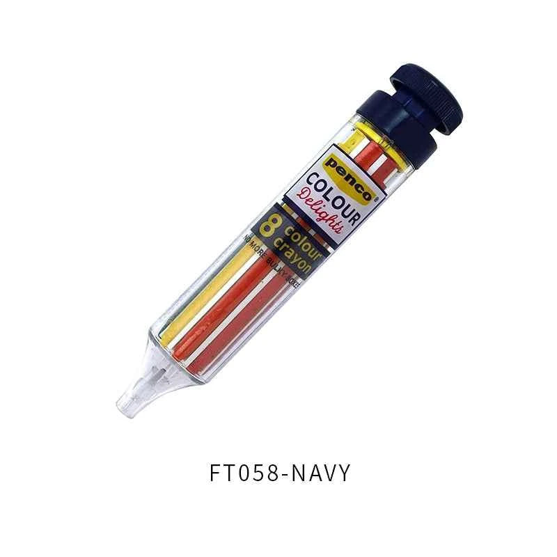 Penco 8 Colour Crayon FT-058