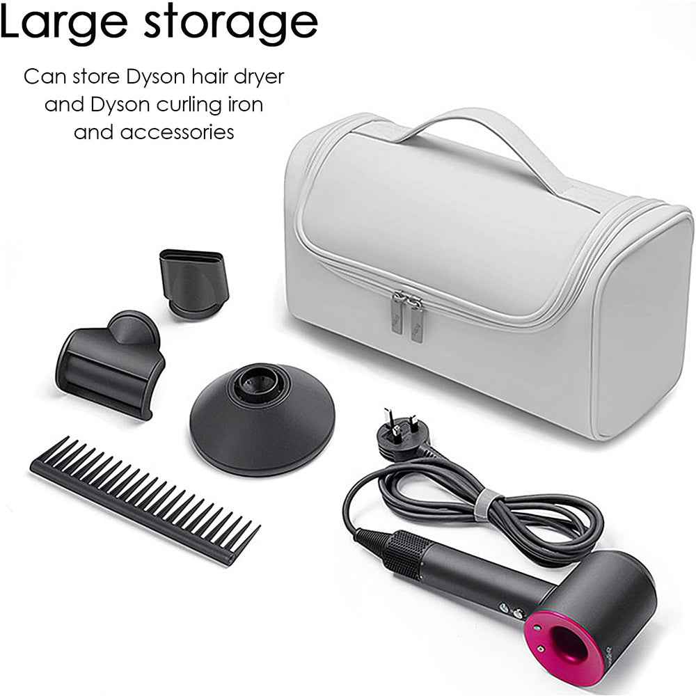 Multi-Function Hair Dryer & Curling Iron Storage Bag with Hanging Hook